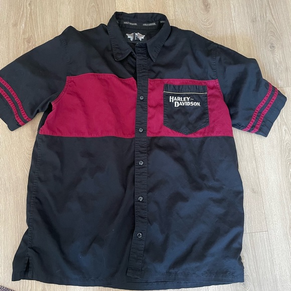 Harley-Davidson Other - Harley Davidson short sleeve button down